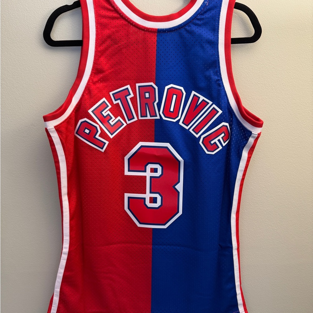 Drazen Petrovic Nets Mitchell & Ness Jersey Mediu… - image 2